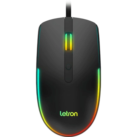 MOUSE GAMER LETRON RGB 4 BOTOES JK-1604A