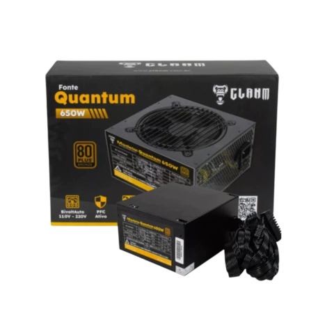 FONTE GAMER QUANTUM 650W ATX