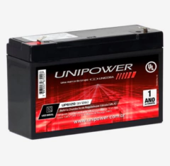 BATERIA UNIPOWER 6V 1.3AH UP613O
