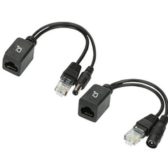 CABO INJETOR POE REDE RJ45 PRETO