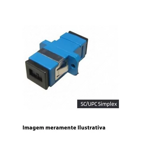 ADAPTADOR SC/UPC SIMPLEX FIBRA OPTICA EASY4LINK