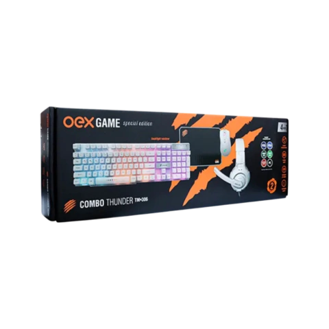 KIT GAMER MOUSE/TECLADO/FONE/MOUSEPAD TM306