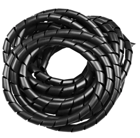 ORGANIZADOR ESPIRAL DUTO 1/2 PRETO