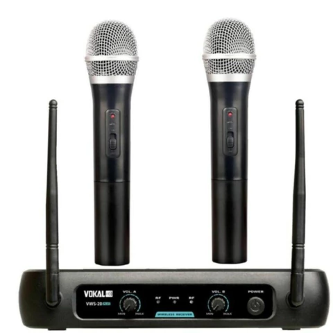 MICROFONE SEM FIO VOKAL VWS-20 PLUS