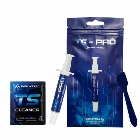 PASTA TERMICA TS-PRO 1G IMPLASTEC