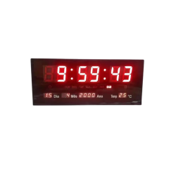 RELOGIO ELETRONICO DIGITAL 36 CM LE2111
