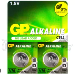 BATERIA LR44 ALCALINA GP - comprar online