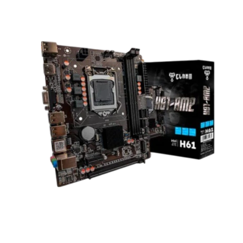 PLACA MÃE H61 1155 DDR-3 CLANM