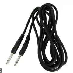 CABO P10 MONO P/ P10 MONO, SERIE TITAN, 1M, PLUGS NIQUEL