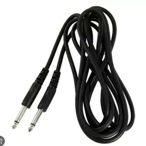 CABO P10 MONO P/ P10 MONO, SERIE TITAN, 1M, PLUGS NIQUEL