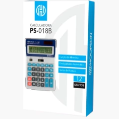 CALCULADORA 12 DIGITOS PS-018B - comprar online
