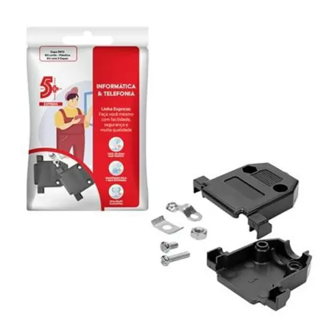 CAPA CONECTOR DB15 MACHO 025-1515HC
