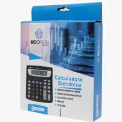 CALCULADORA HOOPSON 12 DIGITOS PS-4123