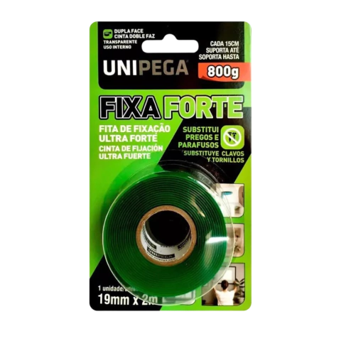 FITA DUPLA FACE 19 MM X 2 M ULTRA FORTE