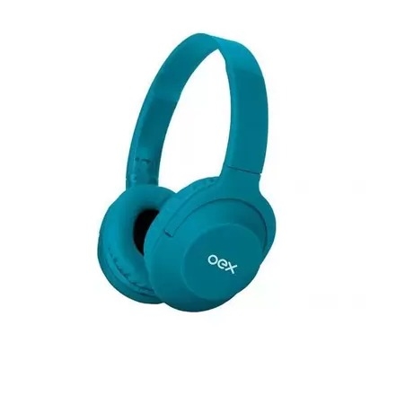 FONE DE OUVIDO HEADSET TURQUEZA FLOW BLUETOOTH HS-307