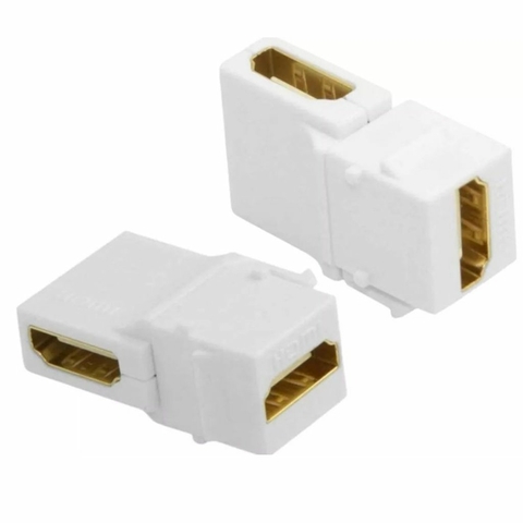 ADAPTADOR KEYSTON HDMI 90 GRAUS