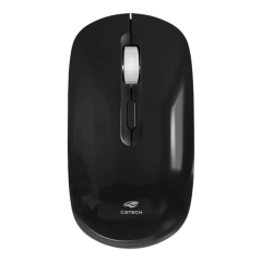 MOUSE SEM FIO RECARREGAVEL M-W80BK C3TECH