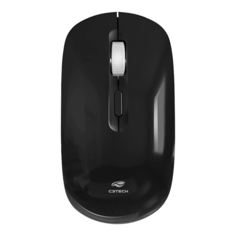 MOUSE SEM FIO RECARREGAVEL M-W80BK C3TECH