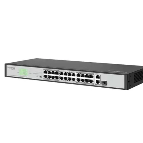 SWITCH 24P POE 2P-GIGA + 1P SFP MINI-GBIC SF2421