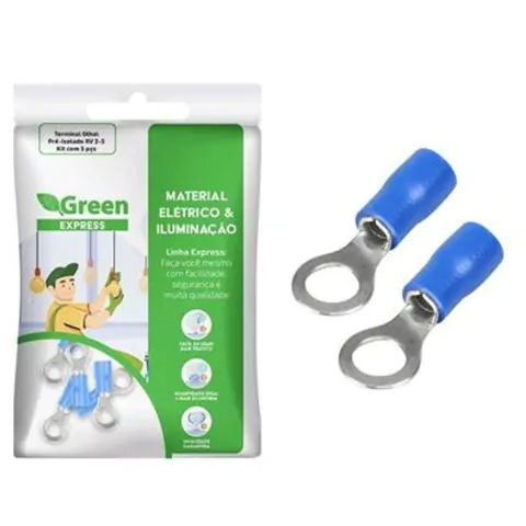 TERMINAL OLHAL 1,5MM A 2,5MM 5PÇS 056-1434HC