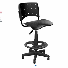 CADEIRA PARA CAIXA ALTA GIRATORIA PLAXMETAL