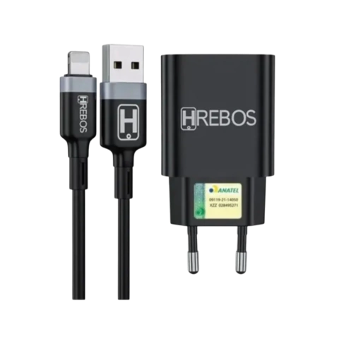 CARREGADOR HREBOS 18W IOS CRG-212C