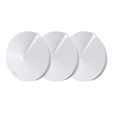 ROTEADOR WIRELESS SISTEMA WI-FI MESH DUAL BAND 2,4/5GHZ AC1300 DECO M5 PACK 3