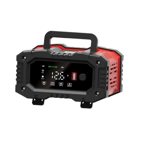 CARREGADOR DE BATERIA 12V/24V BIVOLT 10A