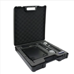 MICROFONE SEM FIO COM RECEPTOR E 2 MICROFONES 055-0006 - comprar online