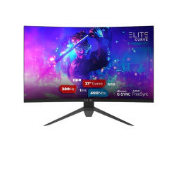 MONITOR GAMER HI LEVEL ELITE CURVE 27 280HZ PRETO