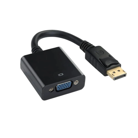 ADAPTADOR DISPLAYPORT MACHO X VGA- FEMEA