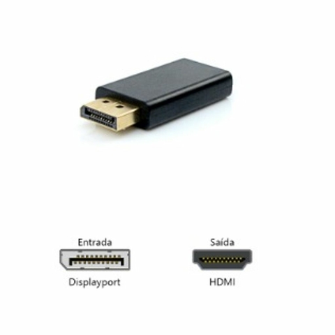 ADAPTADOR DP M/HDMI F ADP-DPHDMI10BK PLUSC