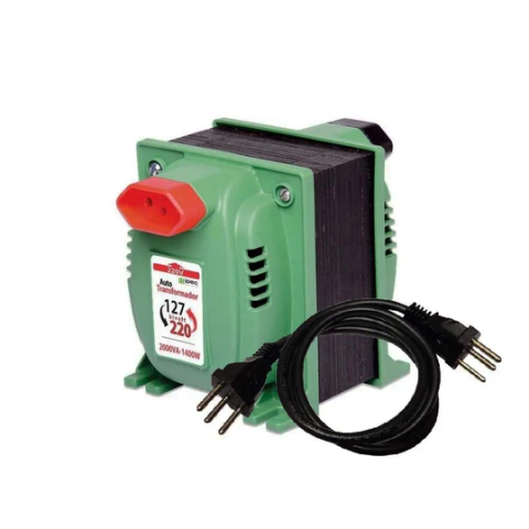 AUTOTRANSFORMADOR BIVOLT 2000VA SÉRIE CORPO PLÁSTICO