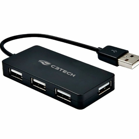 HUB USB 2.0 4 PORTAS HU-220BK