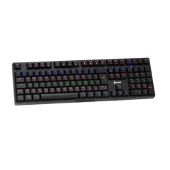 TECLADO GAMER MECÂNICO EVOLUT FRAME MANTIS LED ABNT2 PRETO EG218