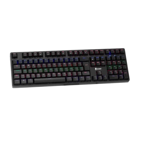 TECLADO GAMER MECÂNICO EVOLUT FRAME MANTIS LED ABNT2 PRETO EG218