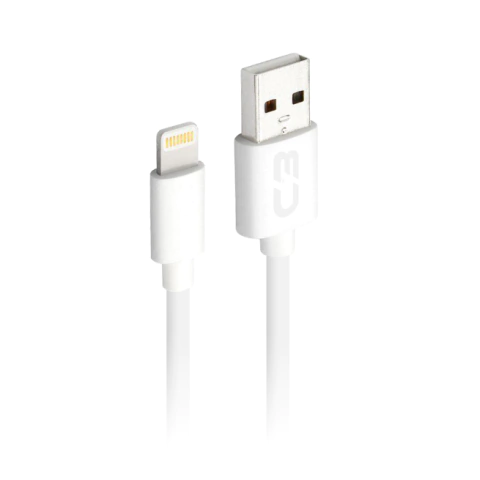 CABO USB X MICRO USB LIGHTNING BRANCO CB-L20WH