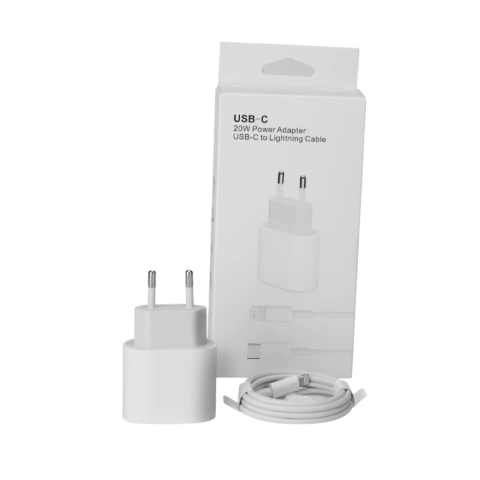 CARREGADOR IPHONE 20W USB-C/LIGHT