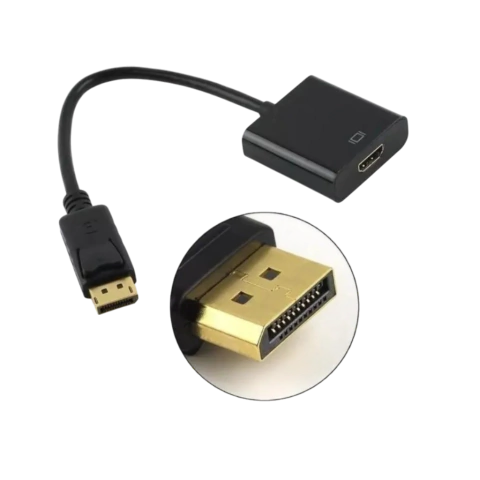 ADAPTADOR DISPLAYPORT MACHO X HDMI FEMEA 10CM
