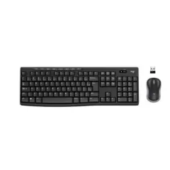 KIT TECLADO E MOUSE SEM FIO MK270 LOGITECH na internet