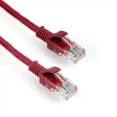CABO DE REDE CAT 6E 5M PC-ETH6U50RD VERMELHO