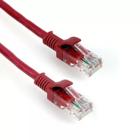 CABO DE REDE CAT 6E 5M PC-ETH6U50RD VERMELHO