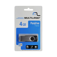 PEN DRIVE TWIST 4GB PD586 MULTILASER - comprar online