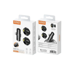 MICROFONE LAPELA KAIDI USB-C KMF4-A - PrecisaShop