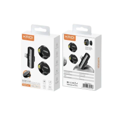 MICROFONE LAPELA KAIDI USB-C KMF4-A - PrecisaShop