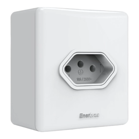 TOMADA SOBREPOR 10A 310-EN/CP