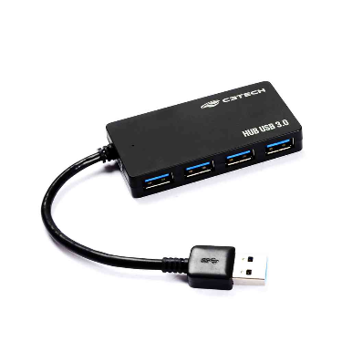 HUB USB 3.0 4 PORTAS HU-310BK C3TECH