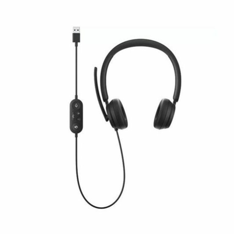HEADSET MICROSOFT USB MODERNO PRETO - 6ID00012