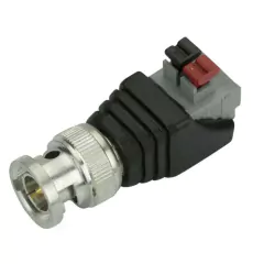 CONECTOR BNC C/ BORNE ENGATE RAPIDO MACHO 0299 - comprar online