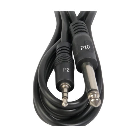 CABO P2 ESTEREO X P10 MONO 1.8 METROS PLASTICO CBDZ0011